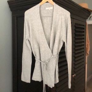 Wrap sweater